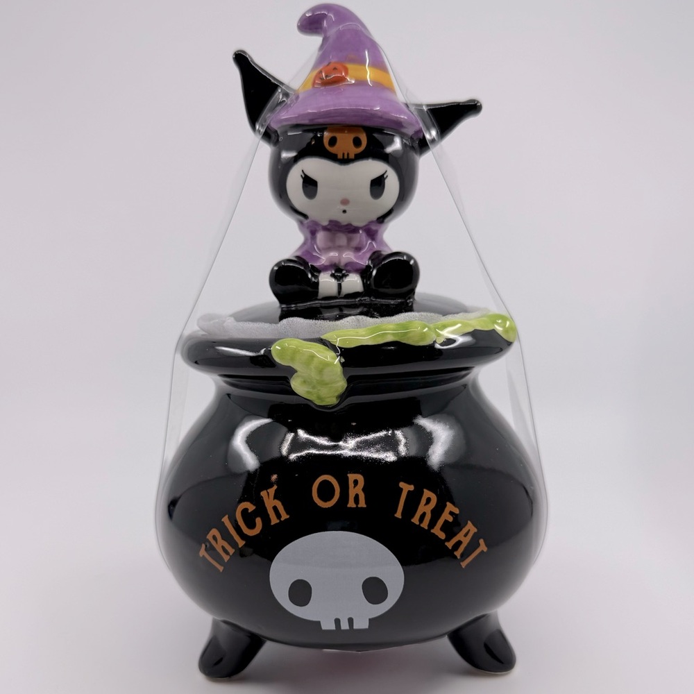 Hello Kitty Halloween Kuromi Ceramic Cauldron by Blue Sky 🎃🎀